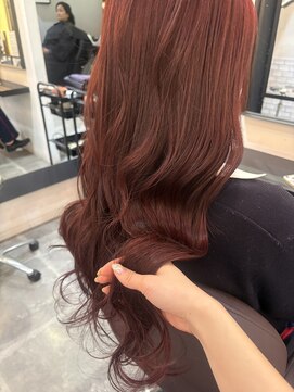 サロンドミルク 溝の口店(salon de MiLK) チェリーレッド