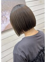 ラニハナ(LANIHANA) +＊～ストレート施術【内巻きあごボブ】～＊+