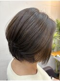 トップふんわりショートボブ