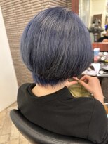 ミロワール(miroir) 青髪ボブ