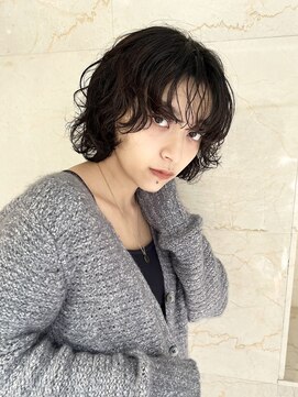 ボブパーマ/くるくるパーマ/ショートパーマ/ウルフパーマ