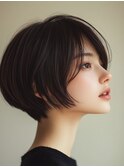ショートカット×カラー/インナーカラー/髪質改善/韓国/ブリーチ