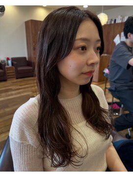美容室ヒラトヤ 仙北店 ニュアンスロングパーマ