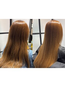 【緑地公園駅前】髪質改善専門店だからこそできる極上ケア◎ダメージ毛でもツヤ×透明感×最高の手触りに！