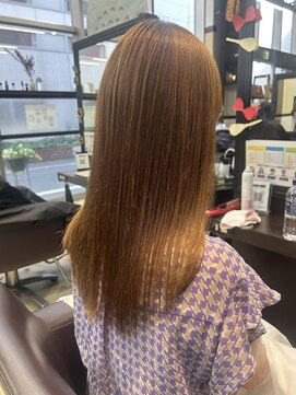 ハレケルーピディア(HAREKE loopidia) 【ナチュラル縮毛矯正】やわらか質感の大人艶ストレート