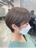 【20代30代40代】大人ショートボブ 小顔魅せ イルミナカラー