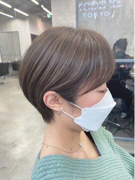 アンセンス バイ モードケイズ(ANSENS by Mode K's) 【20代30代40代】大人ショートボブ 小顔魅せ イルミナカラー