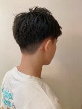 ユキオグループ グラン(yg GRAN) モード系◎メンズスパイラルパーマ×刈り上げボブ