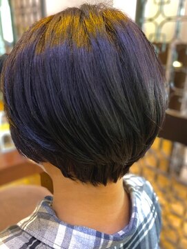 ナーディ バイ ミルボン(NERDy by milbon) ナチュラルショートボブ