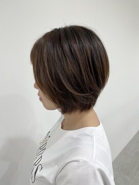 イフプロデュースドバイアミカ(iF produced by Amica) ショートボブブラウン