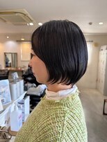 エトワール(Etoile HAIR SALON) 丸みボブ11.26黒髪