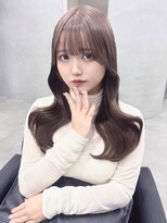 ジエクト カナウ(The Ect canow) ミルクティーベージュ/ピンクミルクティー/レイヤーカット