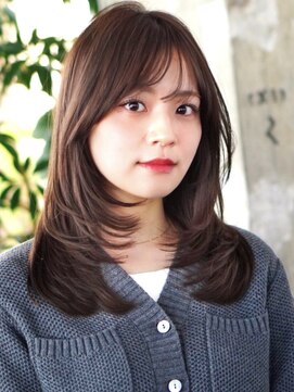 ロビー 表参道(ROBBY) ミディアムレイヤーカット/くびれヘア/大人可愛い/20代30代40代