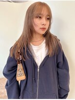 ユー(yew)&nbsp;ミディアムレイヤーカット/レイヤーカット/ウルフレイヤー