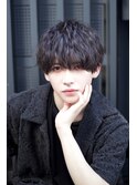 メンズ波巻き束感カットパーマツイストスパイラルk