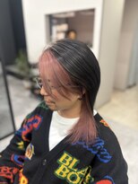 ウノ 伊勢原(UNO)&nbsp;ウルフ×フェイスフレーミング×インナーカラー☆