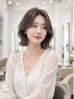 ラビマーニ 吹田店(Labimani)&nbsp;【Labimani】韓国風レイヤーボブ、大人韓国ボブ、くびれショート