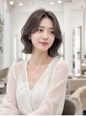 【Labimani】韓国風レイヤーボブ、大人韓国ボブ、くびれショート