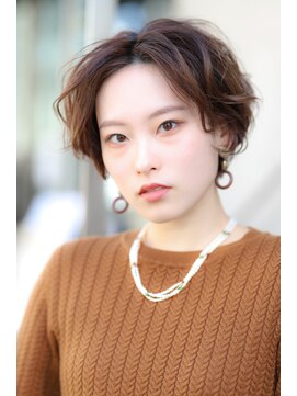 トップシェイプ(TOP SHAPE) 大人可愛いエアリーショートボブ小顔見せ抜け感スタイル福山人気
