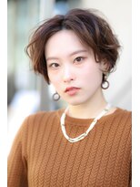 トップシェイプ(TOP SHAPE) 大人可愛いエアリーショートボブ小顔見せ抜け感スタイル福山人気