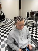 波巻きツイストスパイラルリバースセンターパートニュアンスパR