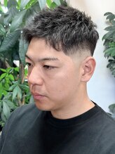 ミスターベイビー(Mr.BABY)&nbsp;30代40代50代/好印象/清潔感/大人パーマ/バーバー／ビジネス
