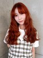 オーオ シカシカ(OOO YY)&nbsp;ブリーチなしダブルカラーでじゅわっとオレンジカラー