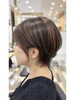 ヘアーメイクスタジオ ライフセカンド(HAIR MAKE STUDIO LIFE 2ND)&nbsp;丸みショートボブ