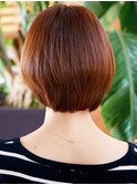 ♪ツヤとうるおい感のある大人女子ショートヘア♪