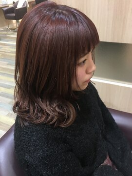 レーブバイファースト(reve by first) ブリーチカラー×ピンクアッシュ