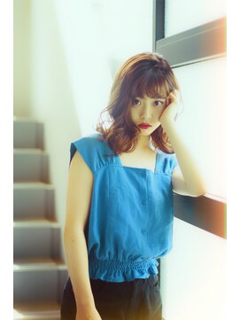 ソラ(sora) ボブ 髪に優しいヘアカラーとナチュラルロブ