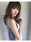 【CALVINA】グレージュロング