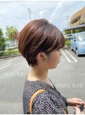 【鳥居】丸みショートボブ