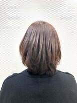 クオリス 上福岡店(QUALIS)&nbsp;大人可愛い/ボブ/ショコラベージュ/30代40代50代/小顔/白髪染め