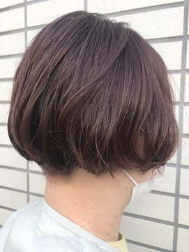 フラット 千葉(Flat.) ラベンダーベージュ/ゆるボブ/JAGARA代見【千葉】