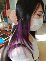 ミネルヴァ 長野店&nbsp;インナーカラーパープル