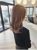 ミルクティブラウン×艶髪×髪質改善×ヨシンモリ　巻き方