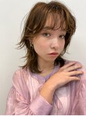 小顔外ハネアンニュイウェーブショート[表参道/表参道駅]