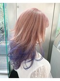 ピンク×ラベンダーグラデーション☆