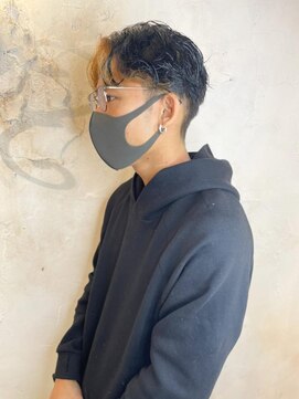 レイール 吉祥寺(Reir) 【Reir吉祥寺】*フェイスフレーミング+ネイビー×ブロンド