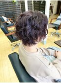 レディース ショートカット ミックスパーマ