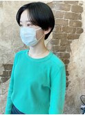 大人可愛い小顔ハンサムショート　刈り上げショート女子/nico