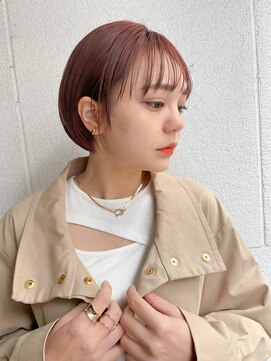 リノショアーズ ショウナン 辻堂店(RinoShores SHONAN) 大人可愛い20代30代40代前下がりショートボブ丸みショート◎