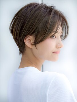 エインアンリー 表参道(AIN.ANLY.) 前髪なし大人ショート20代30代40代【AIN.表参道】川原大地