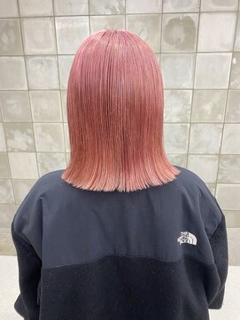 トゥコ(tuco) ピンクカラー　ピンクベージュ　ダブルカラー