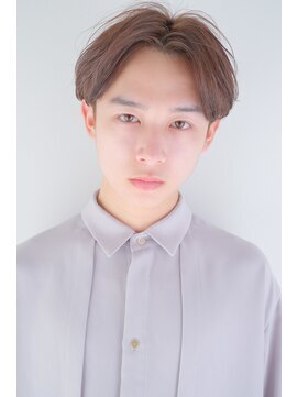 ヘアサロンガリカアオヤマ(hair salon Gallica aoyama) 【Gallica】爽やかツーブロックショートマッシュセンターパート