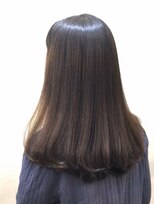 ヘアー カフェ コトノハ(hair cafe kotonoha)&nbsp;【コトノハ】艶感ストレートうる艶髪　酸性縮毛矯正長崎髪質改善