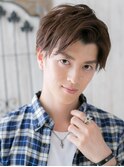 ワイルドかき上げバングで爽やかスマート耳だしショートT南越谷