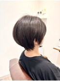 30代40代50代ヘルシーショートボブ【髪質改善/百合ヶ丘】