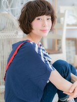 モッズヘア 越谷(mod's hair)&nbsp;くせ毛風前下がりショートマッシュボブパーマc5越谷20代30代40代